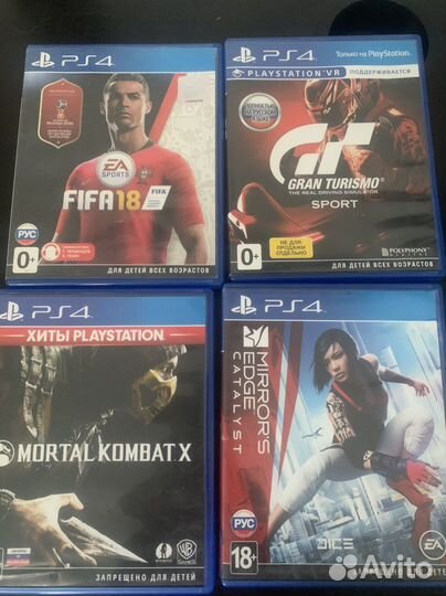Игры для приставок ps4