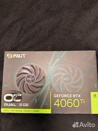 Видеокарта nvidia GeForce RTX 4060 Ti Dual OC