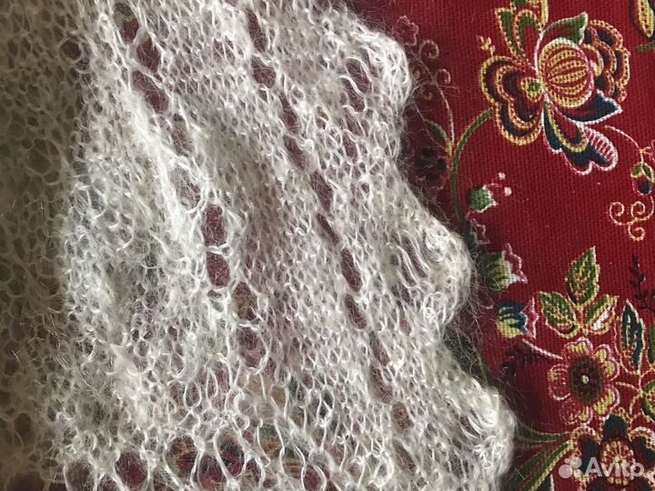 Платок шаль винтажн