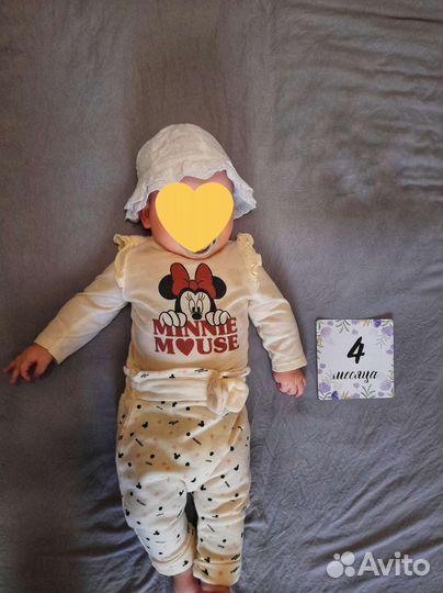 Боди для девочки 56 62