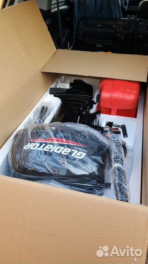 Новый лодочный мотор Gladiator 9.9 15л.с.гарантия