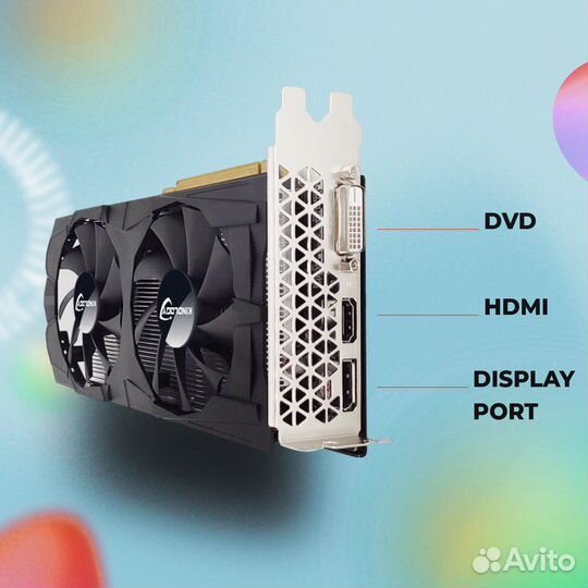 Видеокарта AMD RX 580 8 гб новая