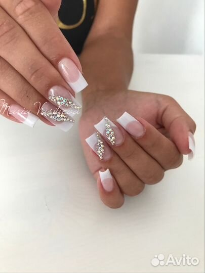 Наращивание ногтей,покрытие шеллак.выезд на дом