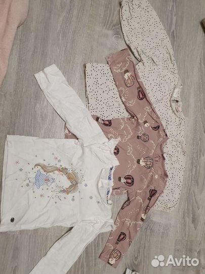 Лонгслив для девочки 92