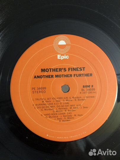 Mother's Finest– Another Mother Further, Funk-Rock