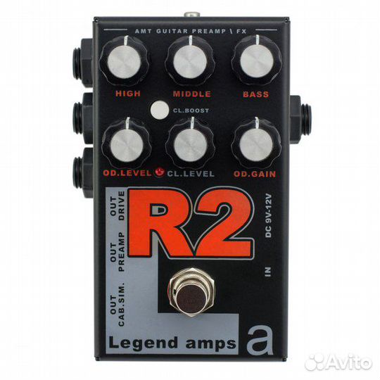 Двухканальный предусилитель AMT R-2 Legend Amps 2
