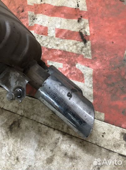 Глушитель на Audi a4b8