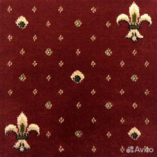 Ковровое покрытие Виктория 01 лилия/красный 4 m