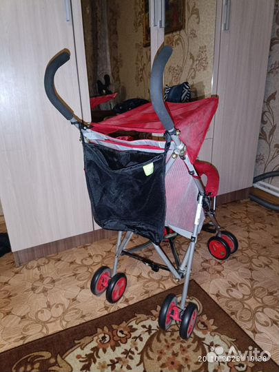Прогулочная коляска трость
