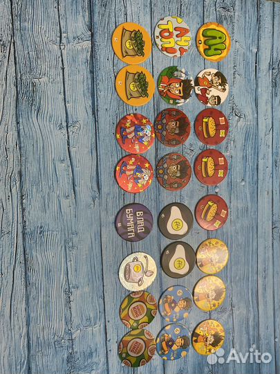 Фишки a4 из а4 бокса Бургер Кинг