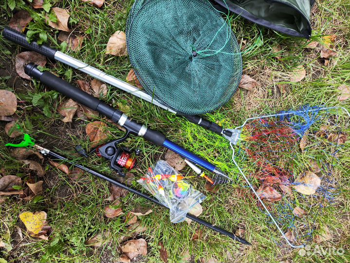 Набор для рыбалки удочка поплавковая