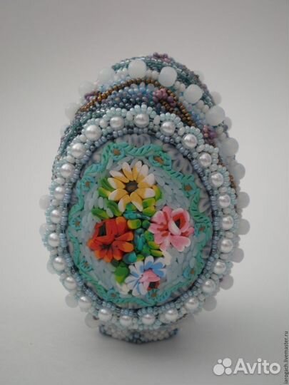 Яйцо пасхальное, мозаика. Сувенир. Ручная работа