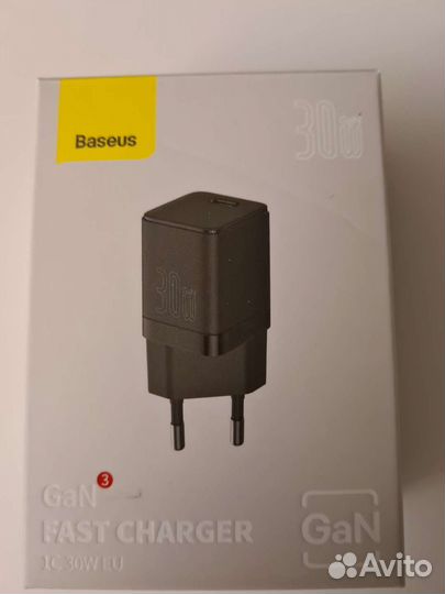 Зарядное мини устройство Baseus GaN3 30W
