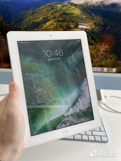 iPad 4 32gb silver wifi + sim