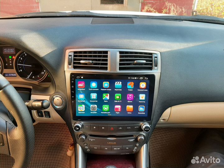Android магнитола для Lexus IS XE20, есть Teyes