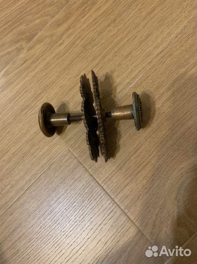 Дверная ручка латунь