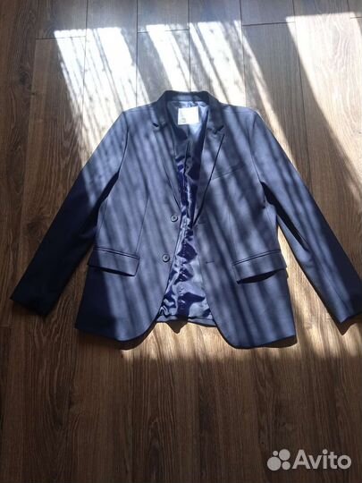 Zara оригинал. Пиджак тёмно-синий для мальчика