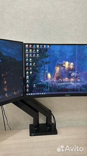 Кронштейн для монитора настольный