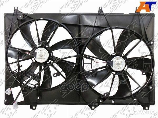 Диффузор радиатора в сборе toyota highlander/KL