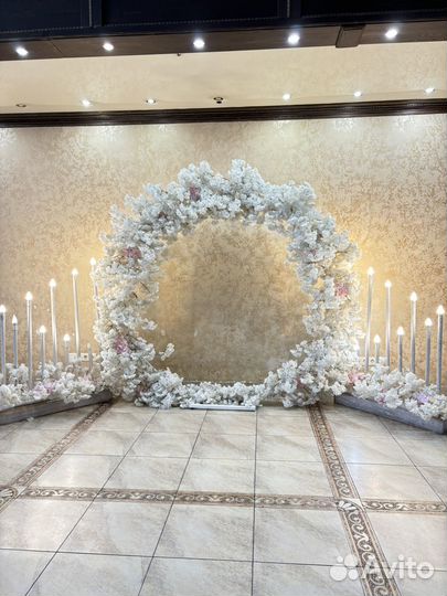 Свадебная фотозона