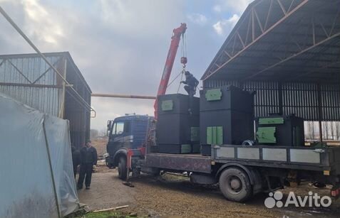 Котел для отопления 500 кВт с чугунным колосником