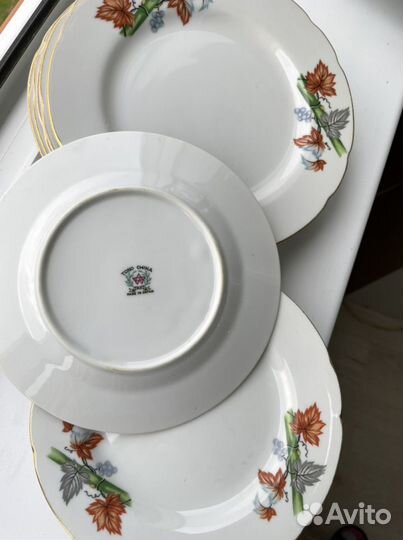 Тарелка фарфор Tono China, Япония