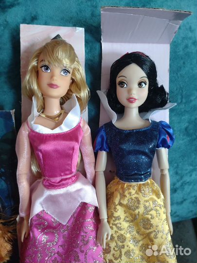 Куклы принцессы Дисней Аврора,Белоснежка,Анна