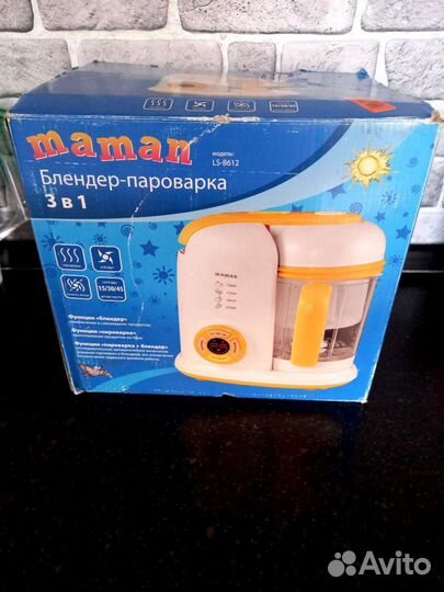 Блендер-пароварка maman