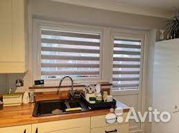 Жалюзи рулонные день ночь