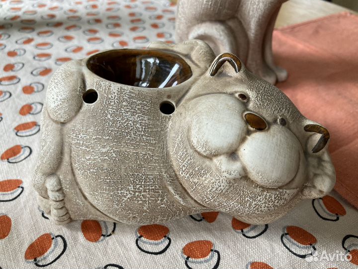 Н6-7 Керамические аромалампы в виде кошек