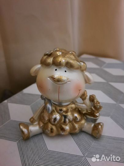 Статуэтки Сова и барашек