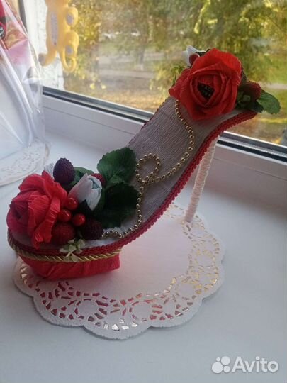 Подарок для модницы туфелька