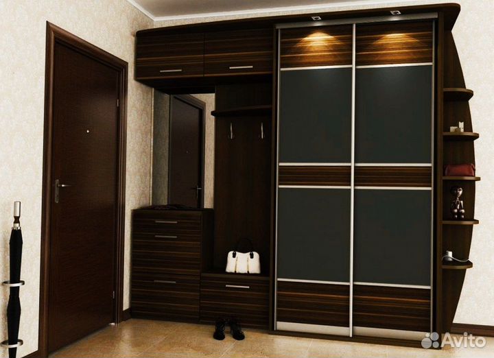 Шкаф в прихожую с фабрики