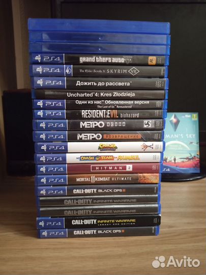 Игры/диски на приставку ps4