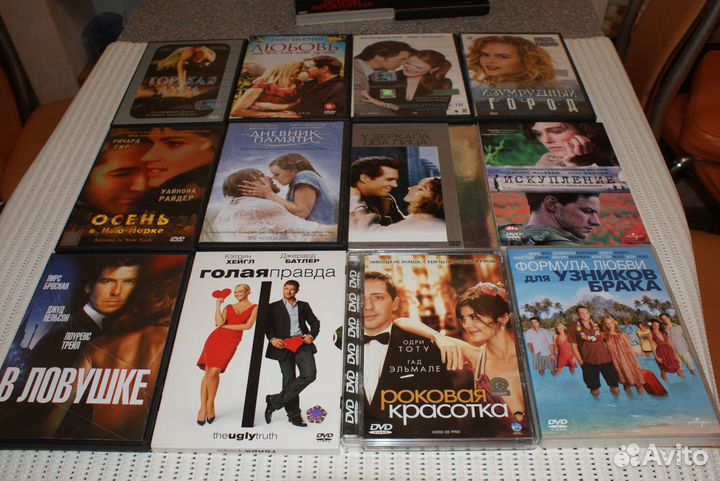 Лицензионные DVD фильмы 84 шт
