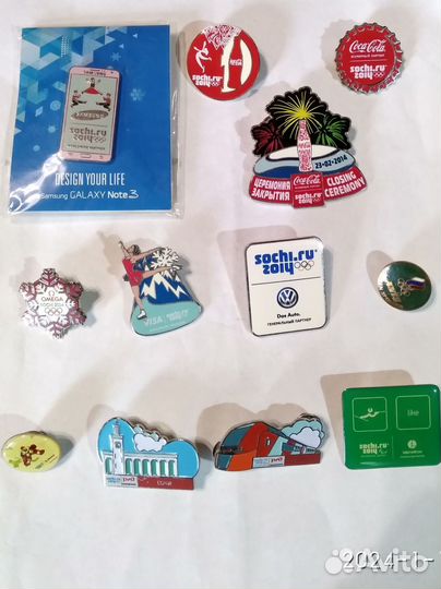 Значки Олимпиада Сочи 2014/Pin Sochi Olympics 2014