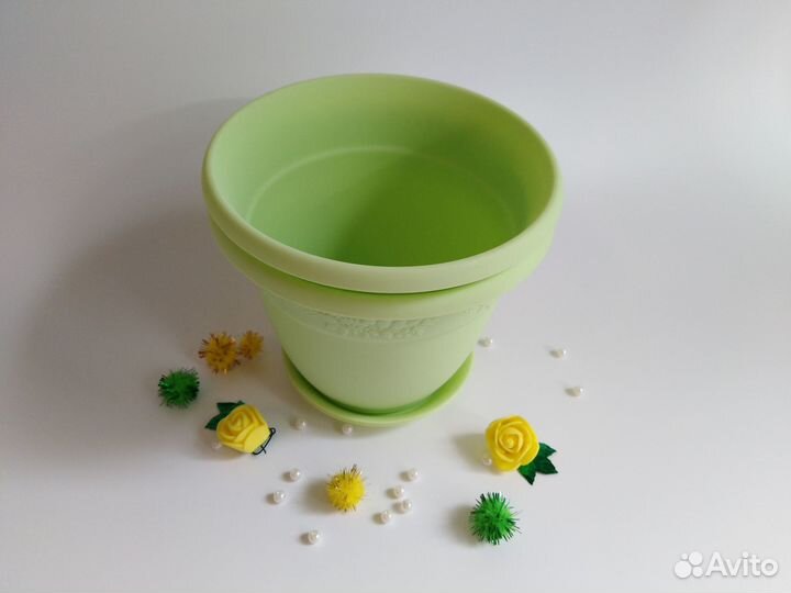 Горшок для цветов / Кашпо 2 шт. Новые Интерьер