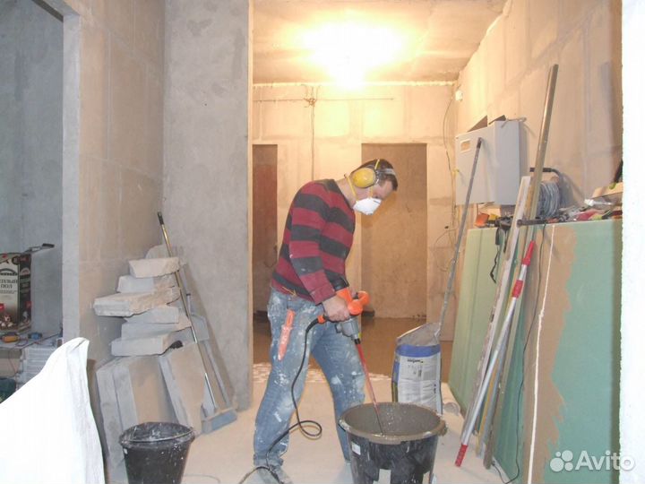 Комплексный ремонт под ключ офиса дома нежилого