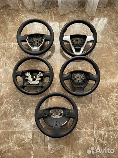 Новые кожаные рули на LADA