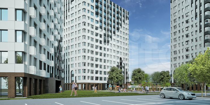 3-к. квартира, 63,8 м², 15/15 эт.