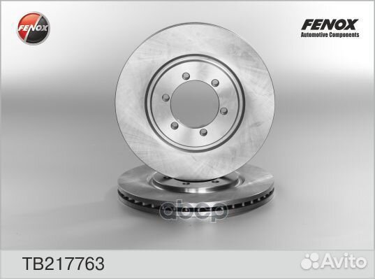 Диск тормозной SsangYong Rexton 02 TB217763 fenox