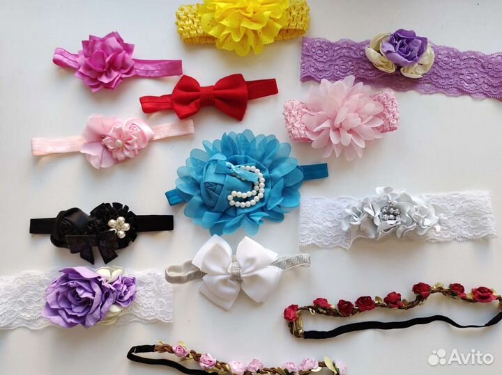 Повязка на голову для девочки новая