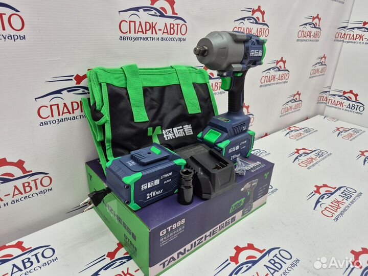 Гайковерт аккумуляторный Tanjizhe 1200 н/м комплек