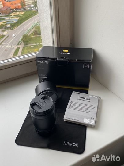 Объектив Nikon 85mm f/1.8 S Nikkor Z