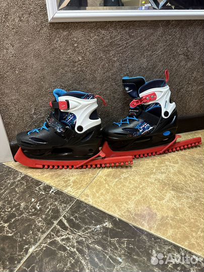 Коньки детские раздвижные