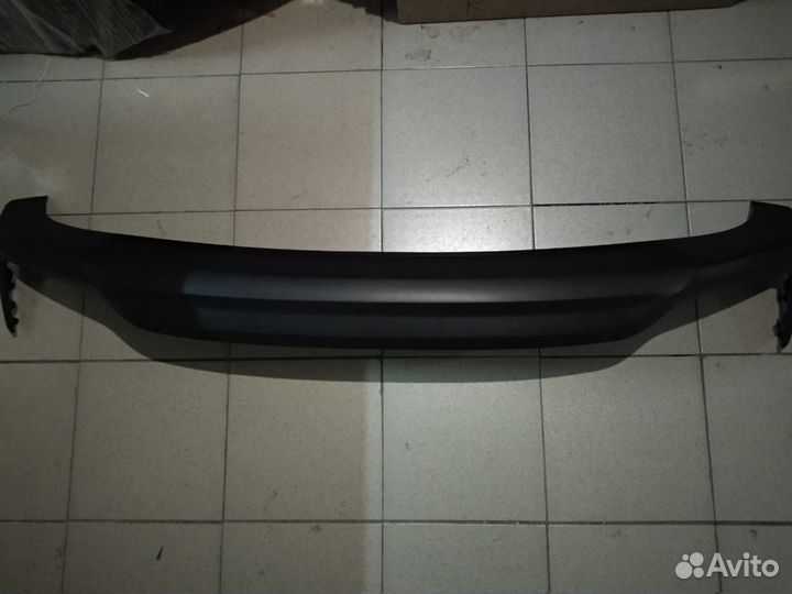 Юбка заднего бампера Хендай Солярис 2 оригинал