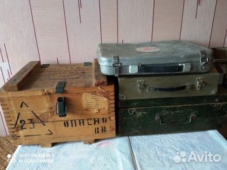 Ящики ргд-5 сарпп-12 Ртуть и Др Винтаж
