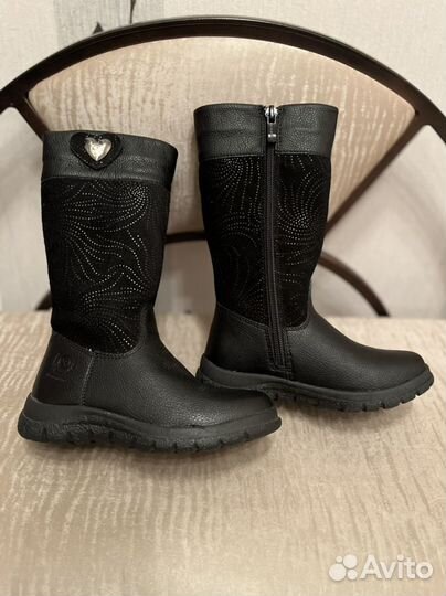 Сапоги зимние для девочки 28