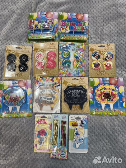 Свечи для торта