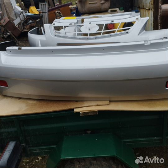 Бампер задний priora 1